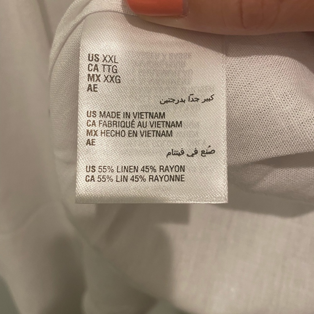 Men’s New White button down shirt - Picture 5 of 7